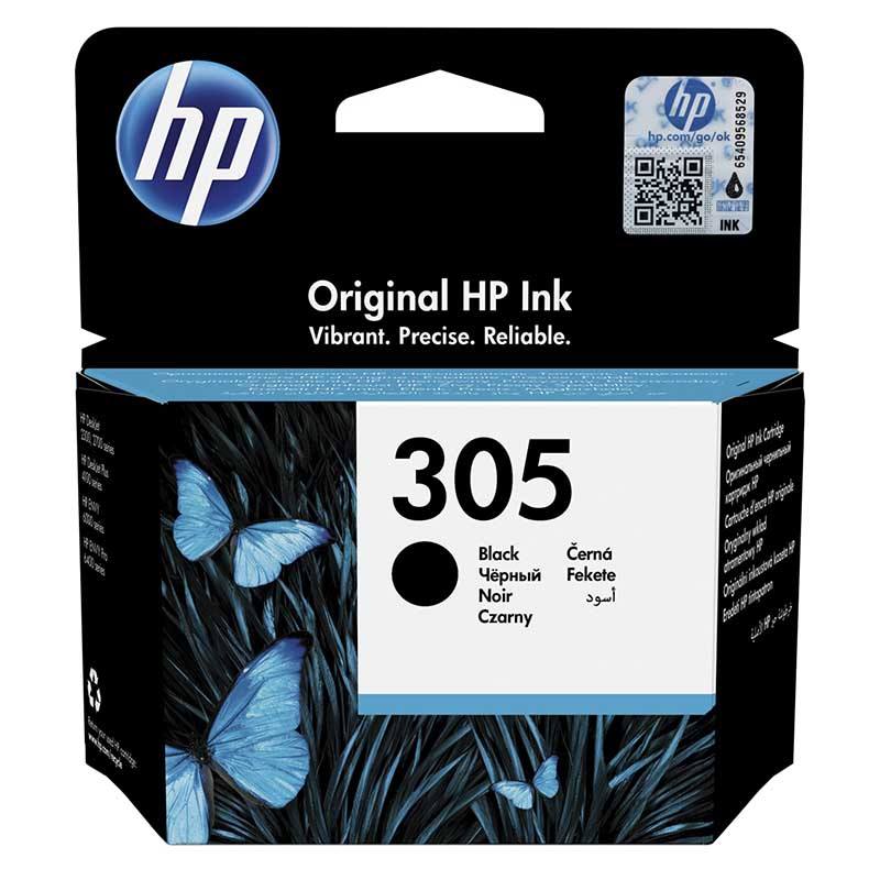 Cartouche D’encre Noire Hp 305 Authentique (3ym61ae)