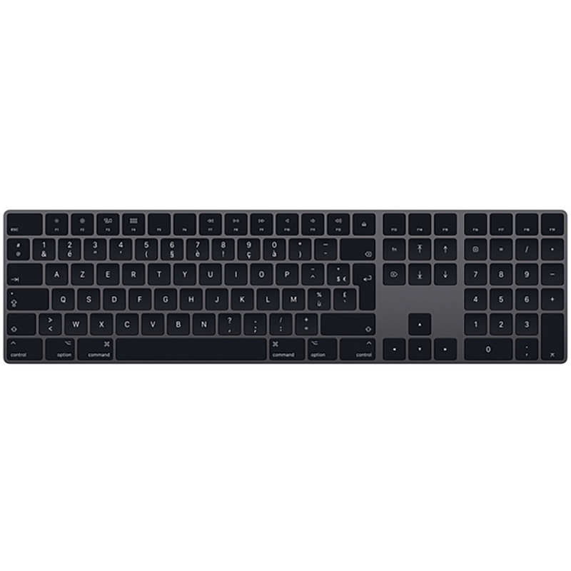 Clavier Apple Magic Keyboard - Gris Sideral - Reconditionne Grade A+