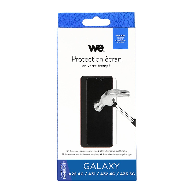 Film De Protection En Verre Trempe We Samsung Galaxy A31