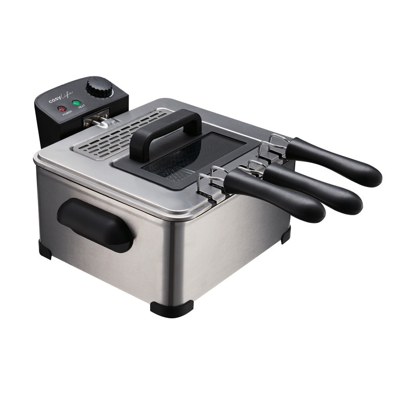 Friteuse Cosylife Cl-fr4.5 Inox 4.5l