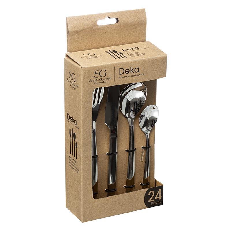 Electrodepot Menagère Inox 24 Pièces