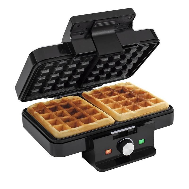 Gaufrier Individuel Compact Appareil à Gaufre Croque Monsieur