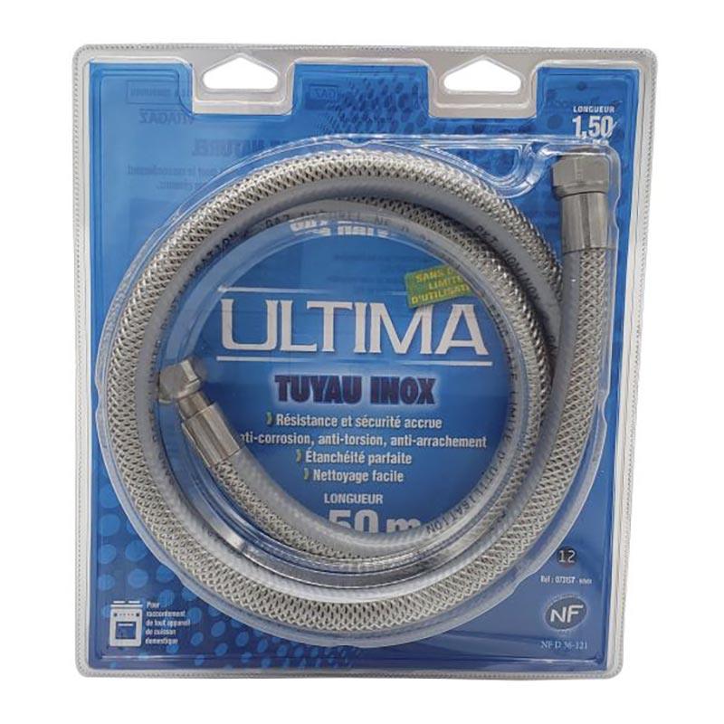 Tuyau flexible Inox pour Gaz naturel 1M50 sans date limite