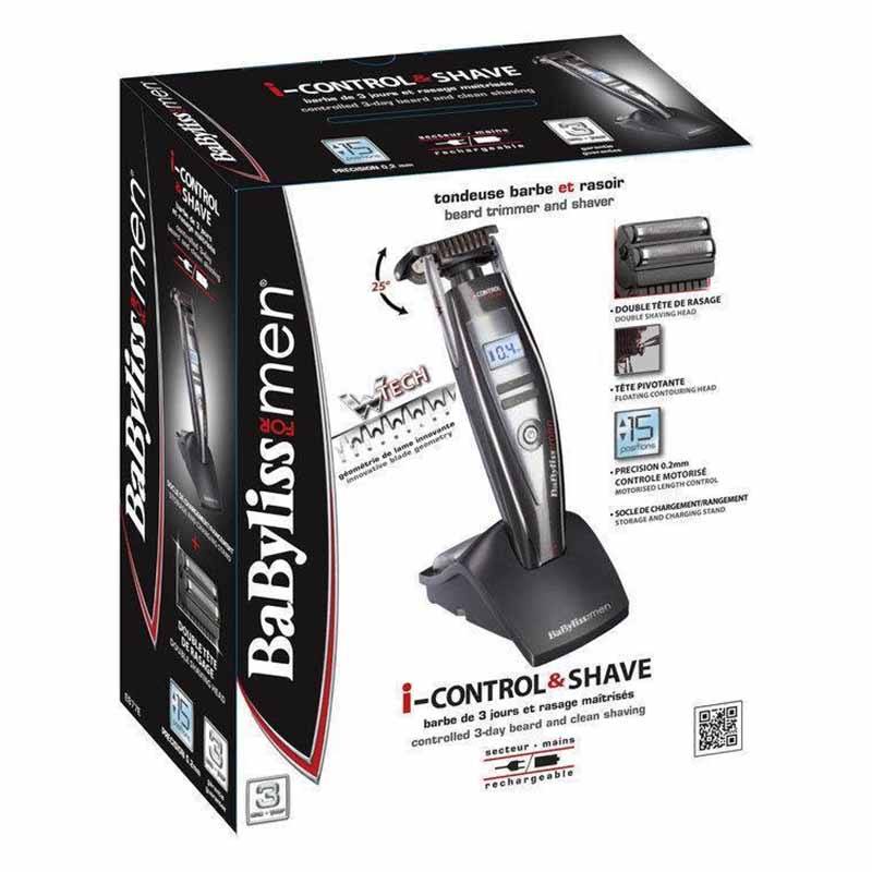 Tondeuse Barbe Babyliss Barbe Bgq E877e I-control & Shave