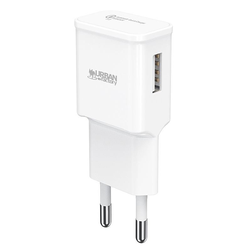 Adaptateur Urban Factory 1 Usb 3aa Charge Rapide