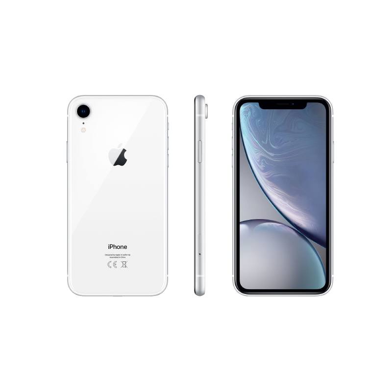 Apple Iphone Xr 64 Go Blanc Reconditionné Grade éco + Coque