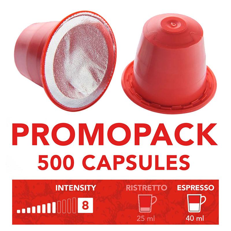 Box Fortissimo 500 Capsules Expresso