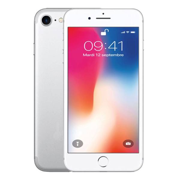 Apple Iphone 7 32 Go Silver Reconditionné Grade éco + Coque