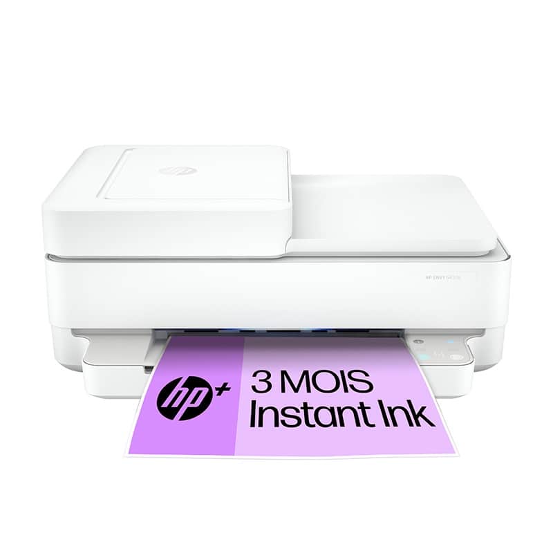 Imprimante Hp Envy 6430e Jet Dencre Couleur Copie Scan 3 Mois D Instant Ink Inclus Avec Hp