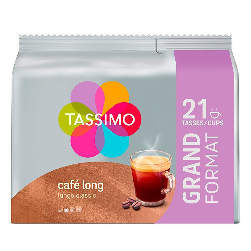 Dosettes Tassimo X21 Cafe Long Classique