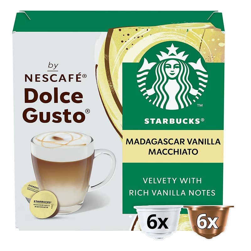 Dosettes Cafe X12 Starbucks Vanilla Macchiato