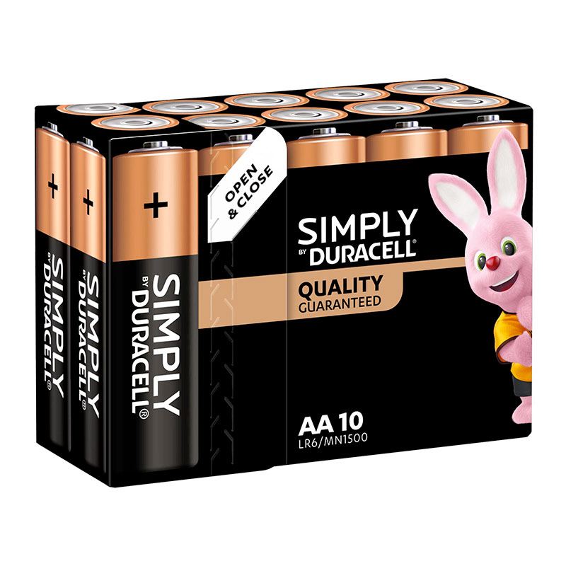Pile Duracell Aa X10 Simply