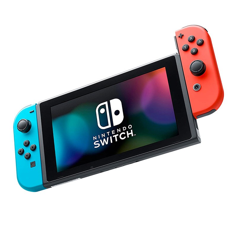 Console Nintendo Switch Neon+1 Jeu+3 Accessoires