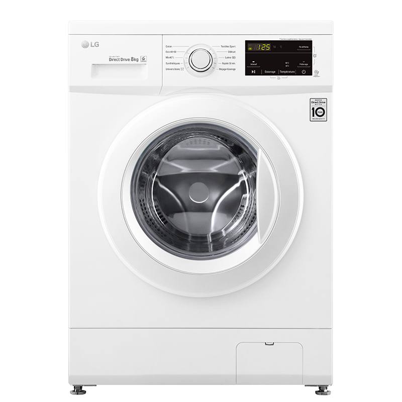 Lave-linge Hublot 8 Kg Lg F84m20wh