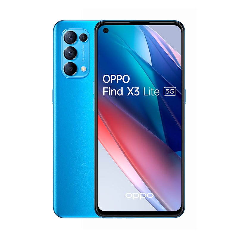 Smartphone Oppo Find X3 Lite 128go Bleu