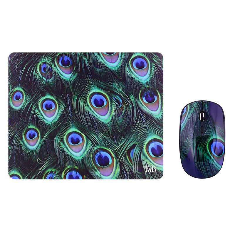 Souris Et Tapis De Souris T'nb Paon
