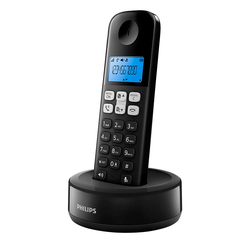 Telephone Solo Philips D1611b Noir