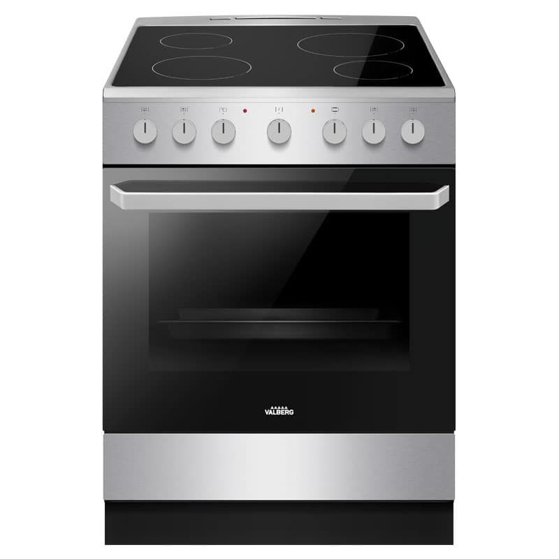 Cuisinière Vitroceramique Valberg Vc 60 4mfc S 373p2