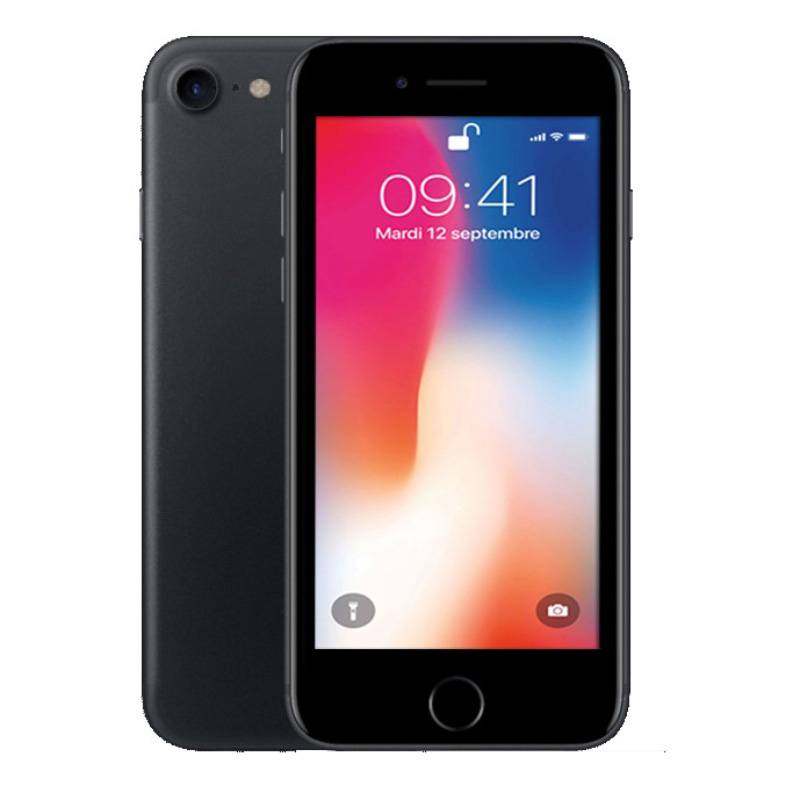 Apple Iphone 7 32 Go Noir De Jais Reconditionne Grade eco + Coque