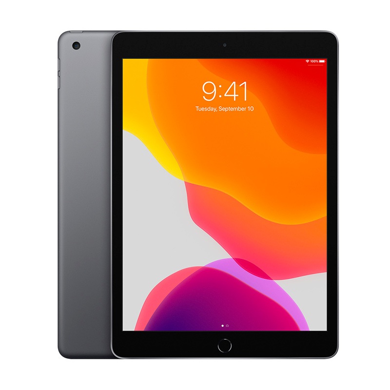 Apple Ipad 7 (2019) 32go Gris Reconditionne Grade eco + Coque