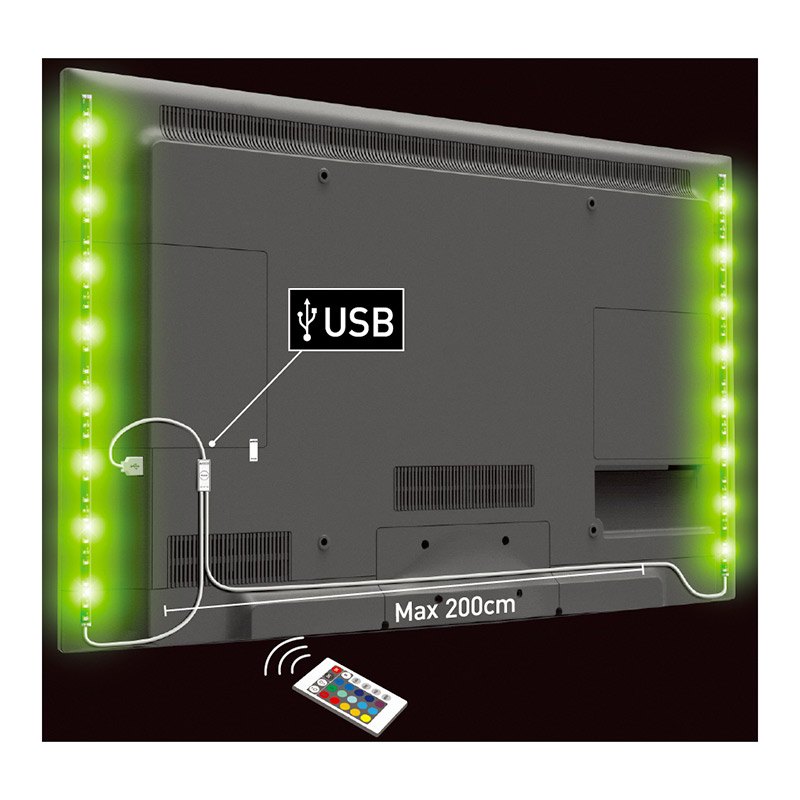 Guirlande On Earz Strip Led 2 X 50 Cm Usb