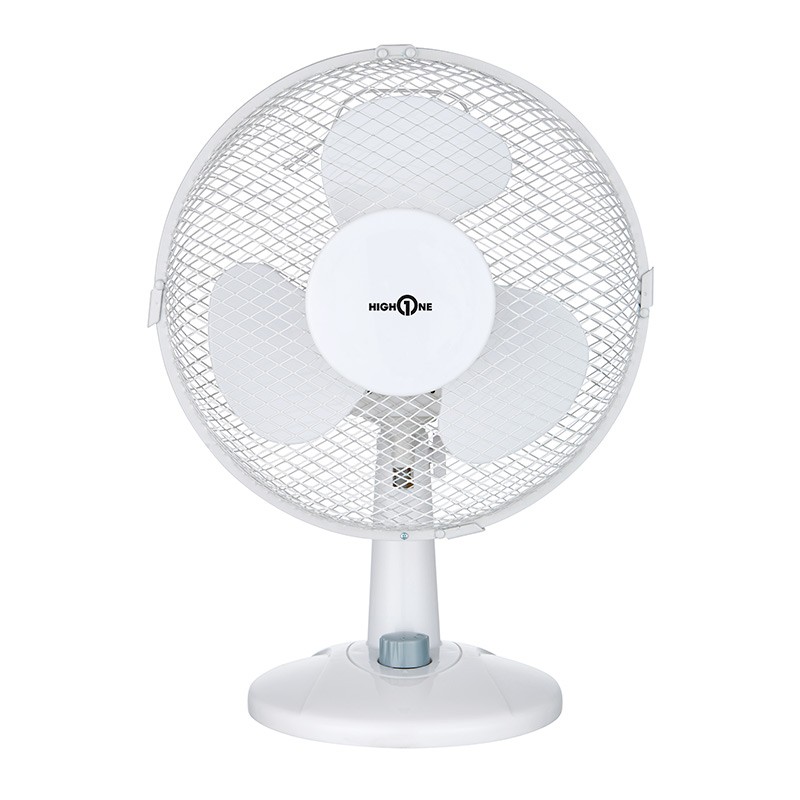 Ventilateur à jet d'eau noir 28 cm - Ventilateur d'été avec