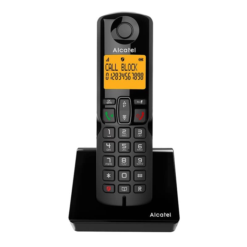 Telephone Solo Alcatel S280 Noir