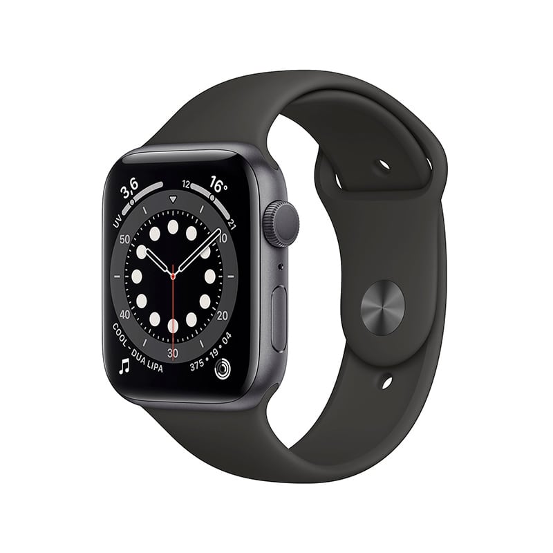 Montre Connectee Apple Watch Series 6 44mm Gris Sideral Reconditionnee Grade A+