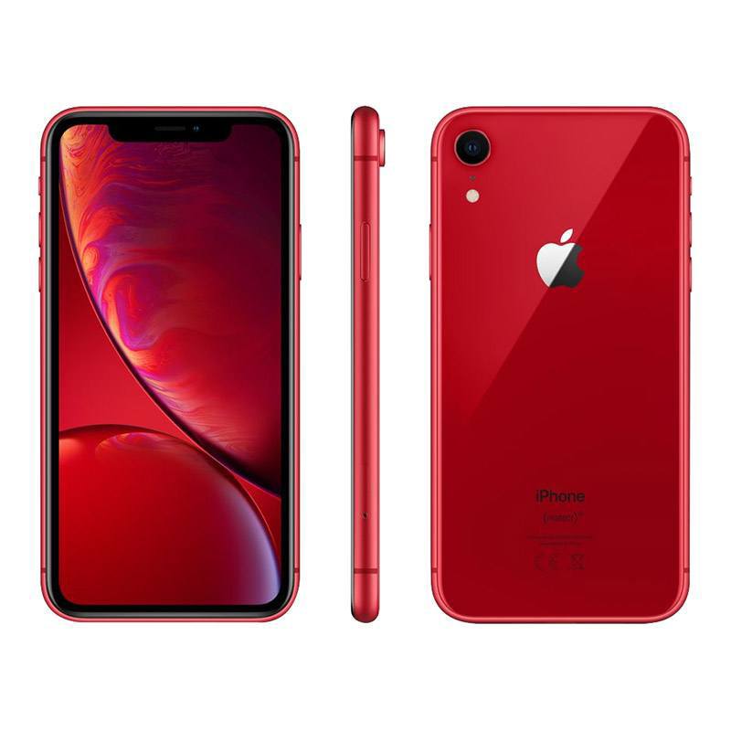 Apple Iphone Xr 64go Rouge Reconditionne Grade eco + Coque