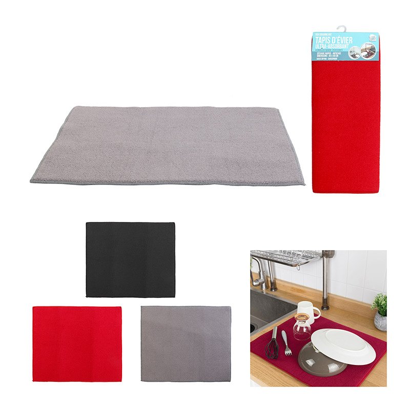 Tapis absorbant evier