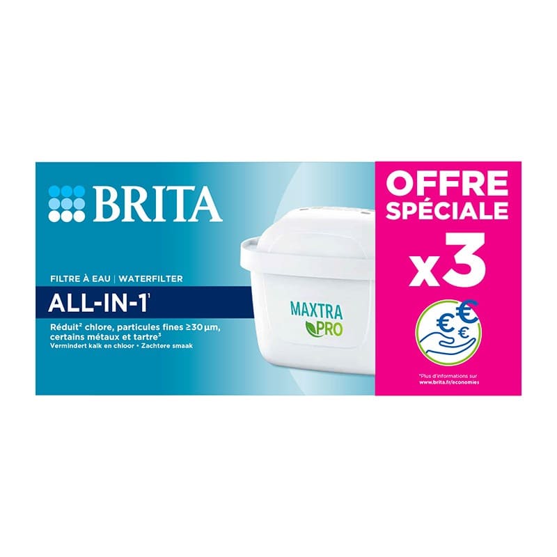 Cartouche filtrante BRITA maxtra pro all in 1 pack de 4, Boulanger