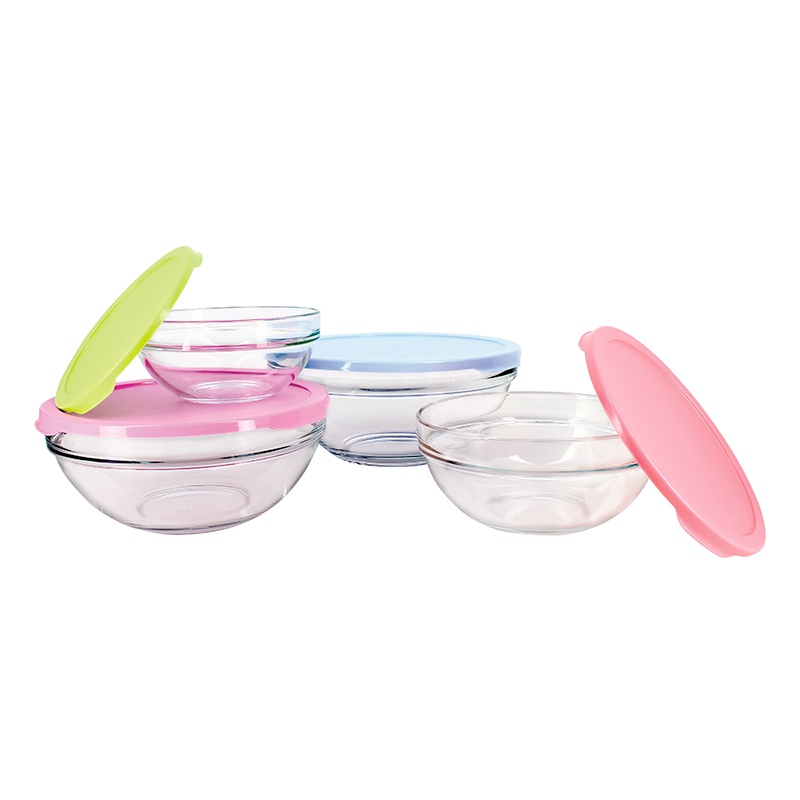 Electrodepot Set De 4 Saladiers En Verre