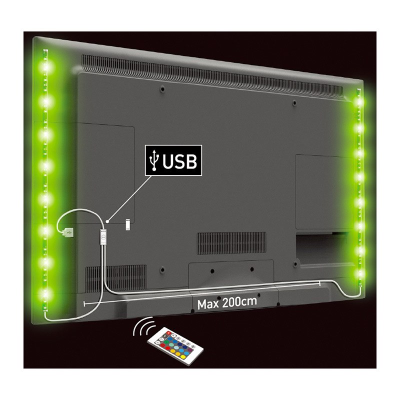 Guirlande Edenwood Strip Led 2 X 50 Cm Usb