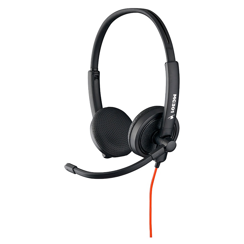 BlueStork MC 501 Casque Bluetooth 5.1 sans Fil avec Micro Rotatif, 14  Heures d’Autonomie, Microphone Rotatif Réduction De Bruit- Casque PC  Bluetooth