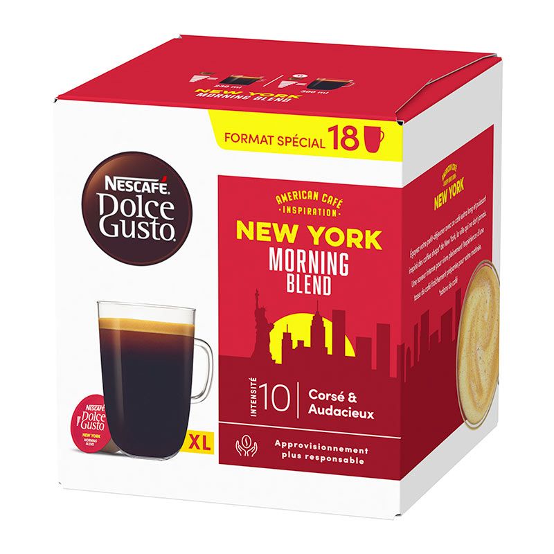 Dosettes Dolce Gusto New York X18