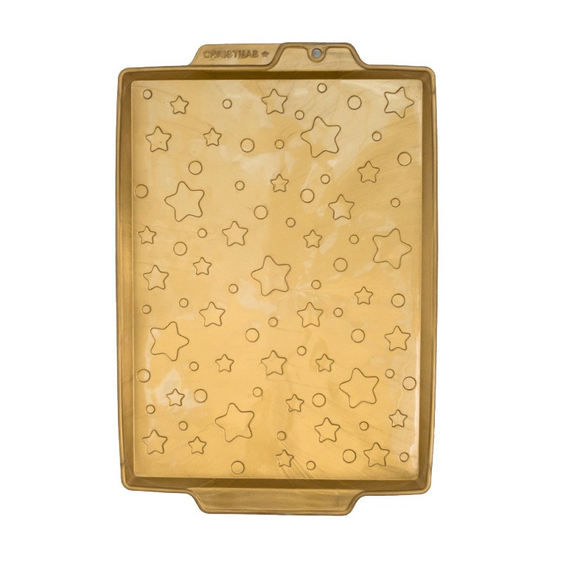 Electrodepot Plaque À Genoise Fond Etoiles 42X28Cm