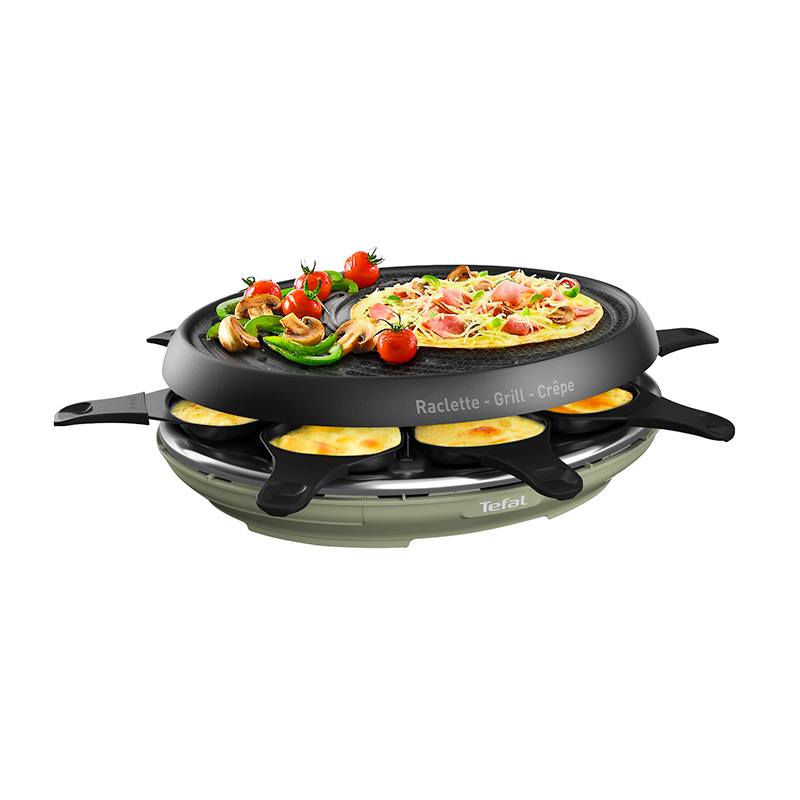 Raclette & grill/crêpe TEFAL RE310010 - Electro Dépôt