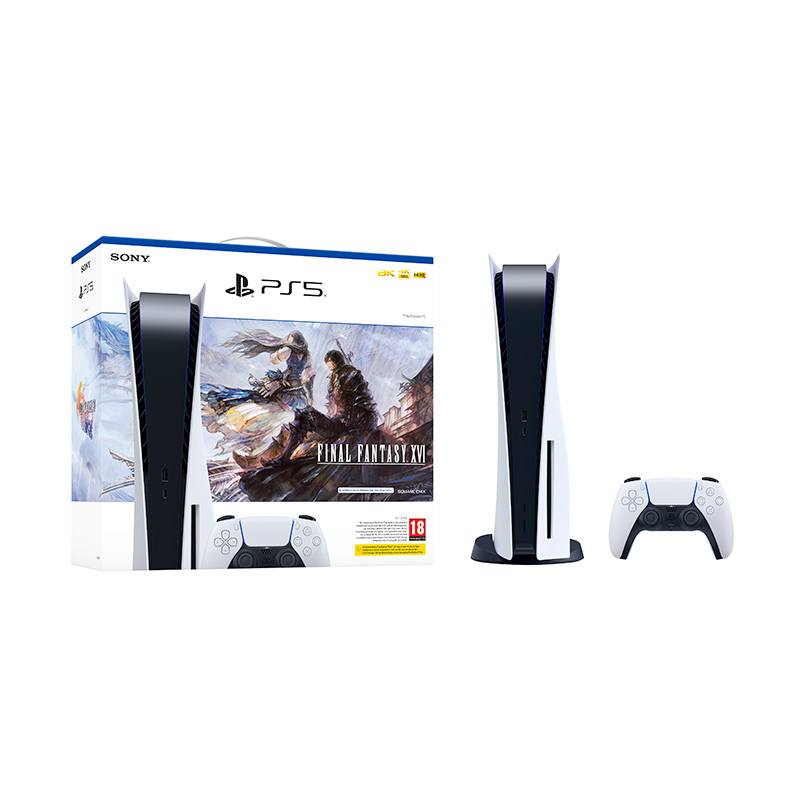 Console Sony Ps5 Standard + Jeu Final Fantasy Xvi