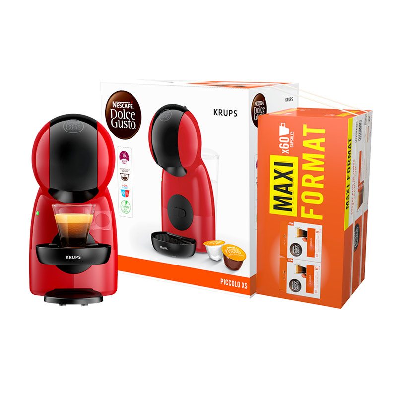 Expresso A Dosettes Krups Dolce Gusto Yy5129fd Xs 60 Capsules