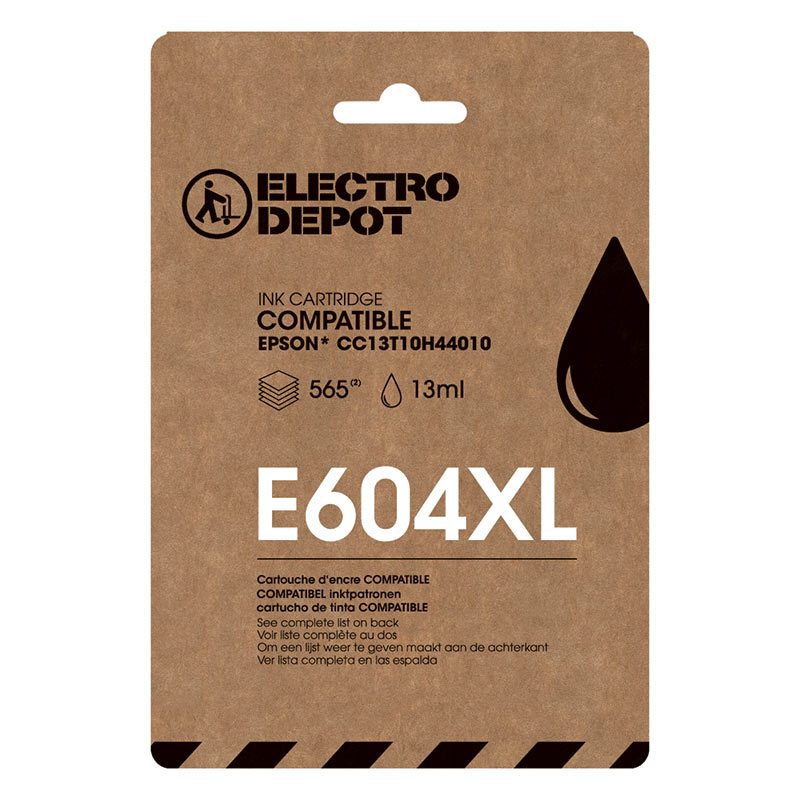 Cartouche Dencre Electro Depot Compatible E604 Noir Xl