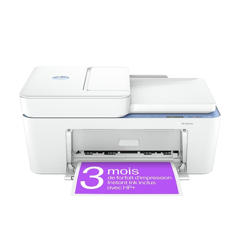 Imprimante Hp Deskjet 4222e Multifonction Jet Dencre Couleur Copie Scan 3 Mois D Instant Ink Inclus Avec Hp