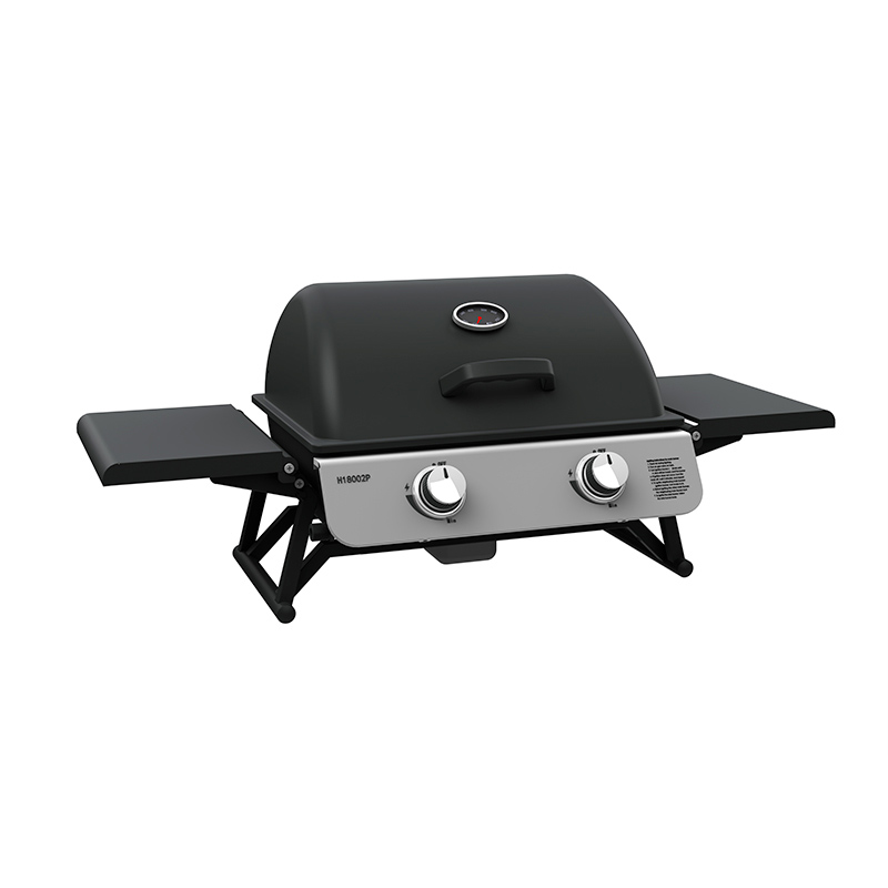 Barbecue Gaz Silver Style Portable 2 Feux 001678