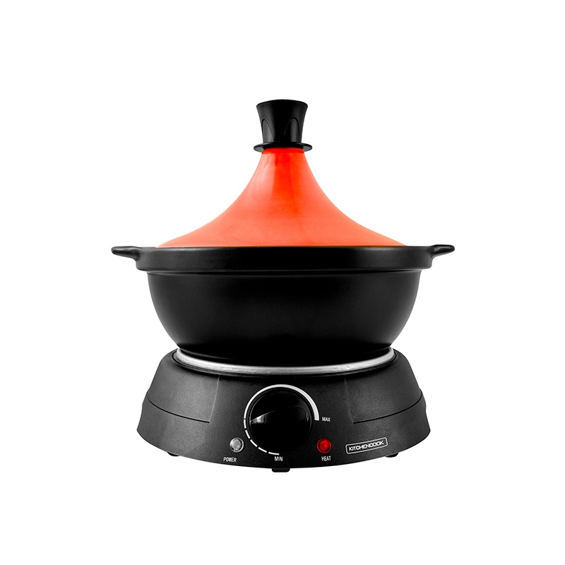Tajine Electrique 3L Avec Pot En Terre Cuite Kitchencook