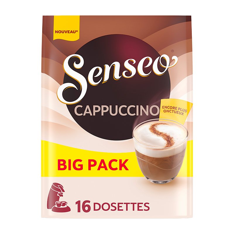 Dosettes Senseo Cappucino X16