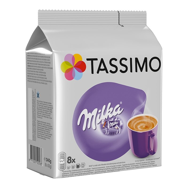 Dosettes Tassimo Milka X16