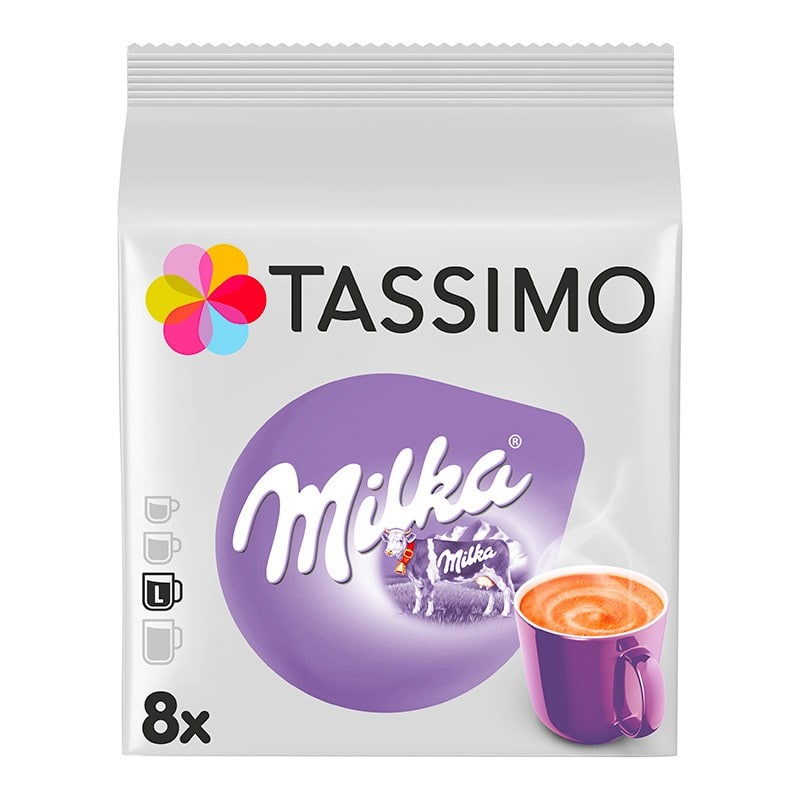 Dosettes Tassimo Milka X8