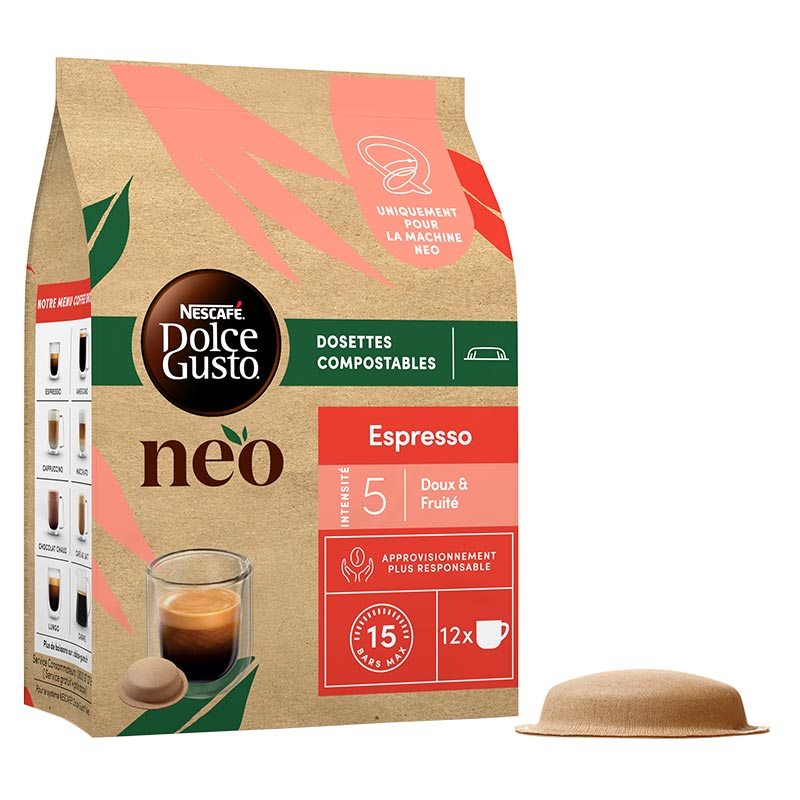 Dosettes Dolce Gusto Neo Espresso X12