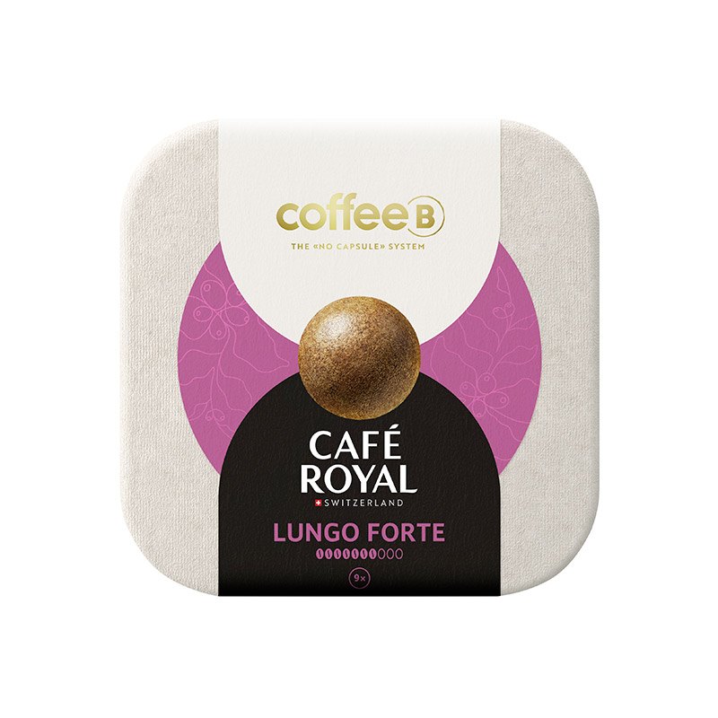 Capsules Cafe Coffee B Boules Lungo Forte X9