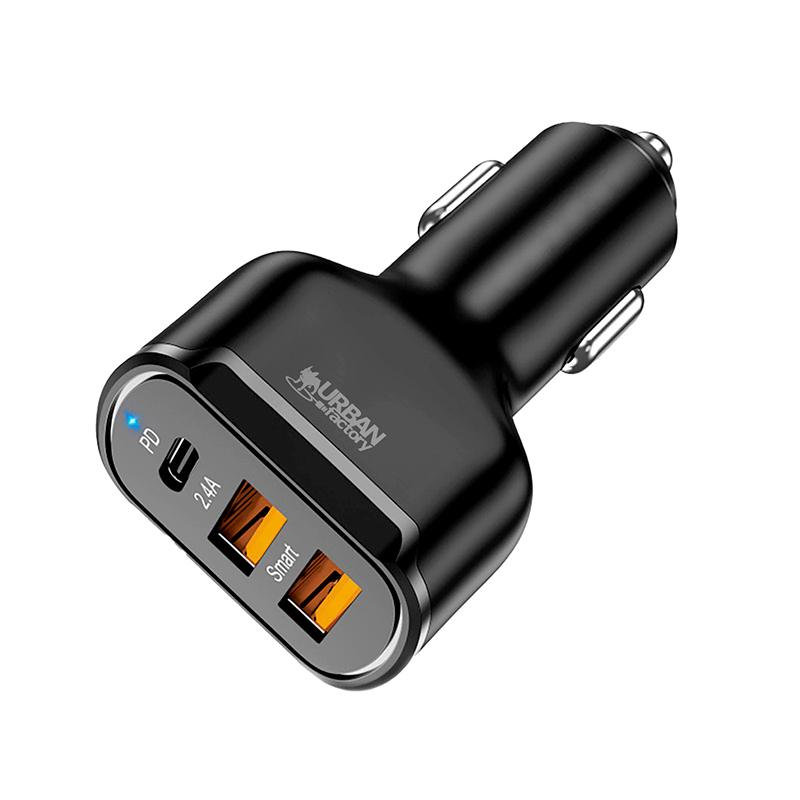 Chargeur Allume Cigare Usb C 30w Urban Factory