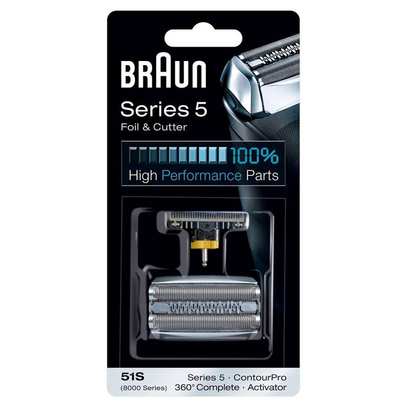 Lame Braun Combipack 51s Compatible Serie 5